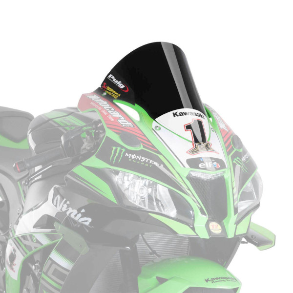 Puig Puig racing screen | black (opaque) | kawasaki zx10-r 2016>2020